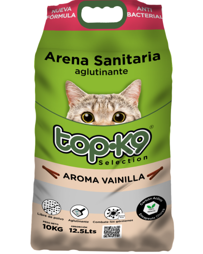 TOPK9 ARENA AGLUTINANTE VAINILLA