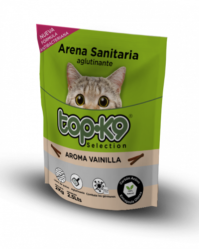 TOPK9 ARENA AGLUTINANTE VAINILLA