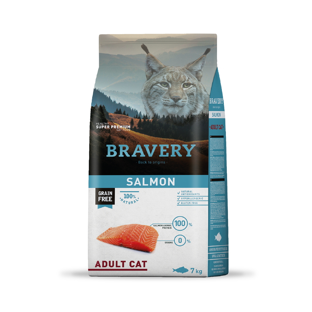 BRAVERY SALMON ADULT CAT