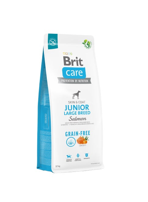 BRIT CARE DOG GRAIN FREE JUNIOR LARGE BREED 12 kg.