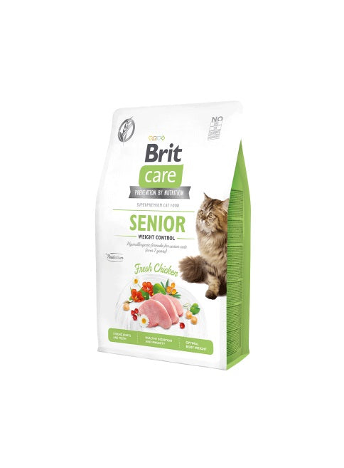 BRIT CARE CAT SENIOR WEIGHT CONTROL - FRESH CHICKEN