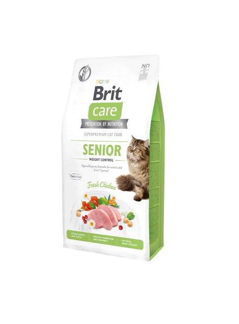 BRIT CARE CAT SENIOR WEIGHT CONTROL - FRESH CHICKEN
