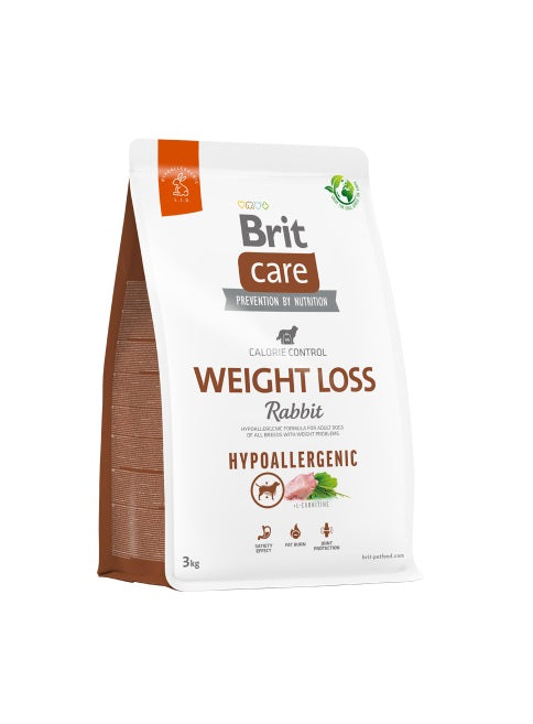 BRIT CARE DOG HYPOALLERGENIC WEIGHT LOSS RABBIT