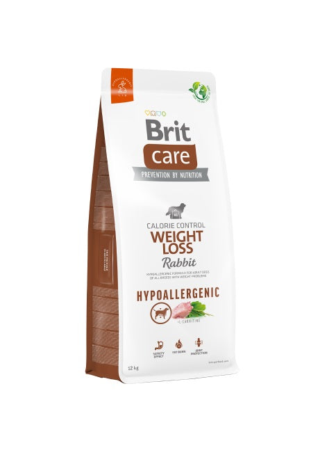 BRIT CARE DOG HYPOALLERGENIC WEIGHT LOSS RABBIT