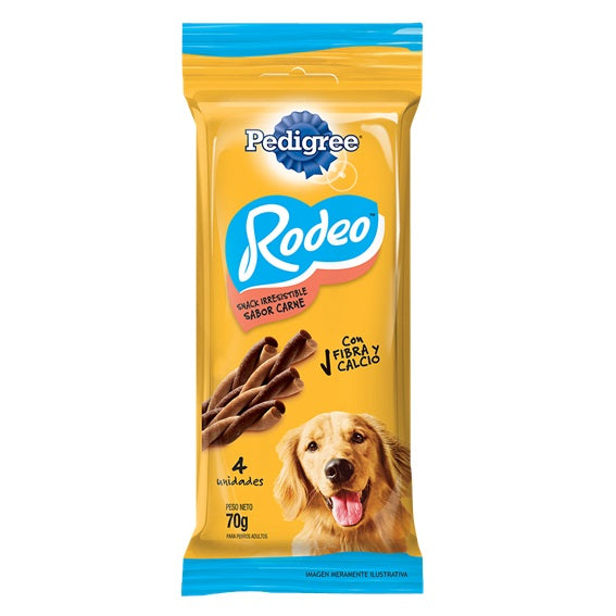 PEDIGREE SNACK RODEO ADULTO CARNE 70 gr.