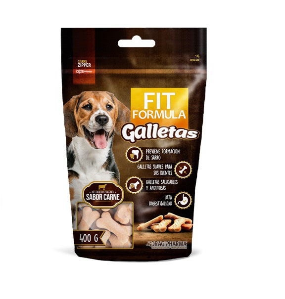 FIT FORMULA DOG SNACK GALLETAS 400 gr.