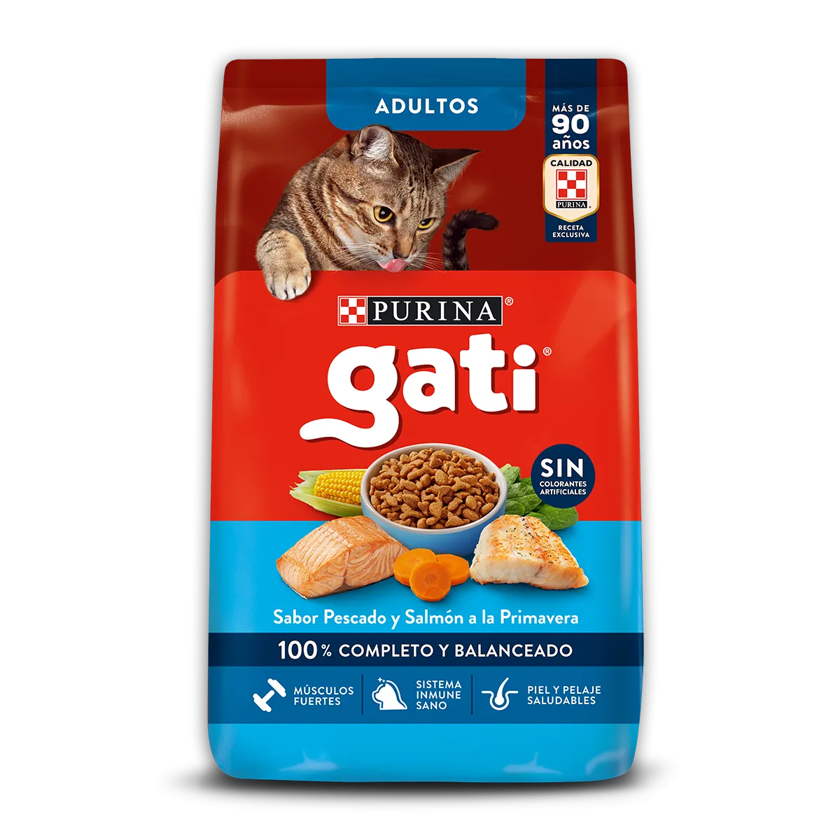 PURINA GATI ADULTOS PESCADO Y SALMON A LA PRIMAVERA