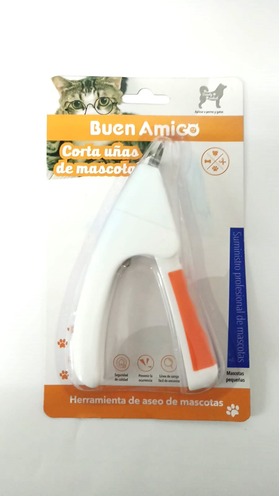 BUEN AMIGO CORTA UÑAS PARA MASCOTAS