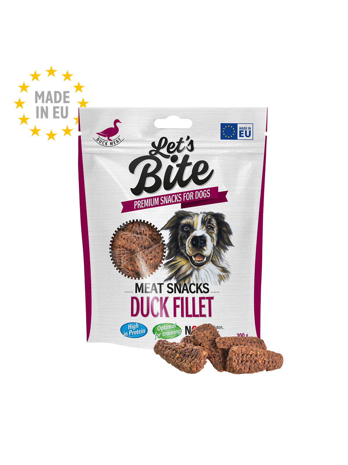 LET'S BITE MEAT SNACKS DUCK FILLETS 80 gr.