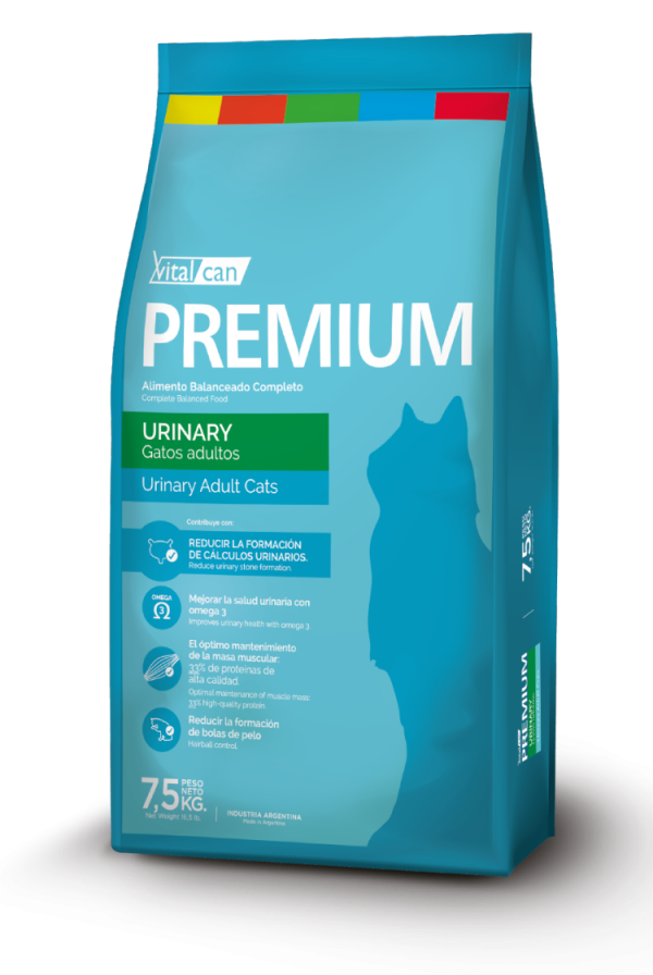 VITAL CAN PREMIUM URINARY ADULTO 7,5 kg.