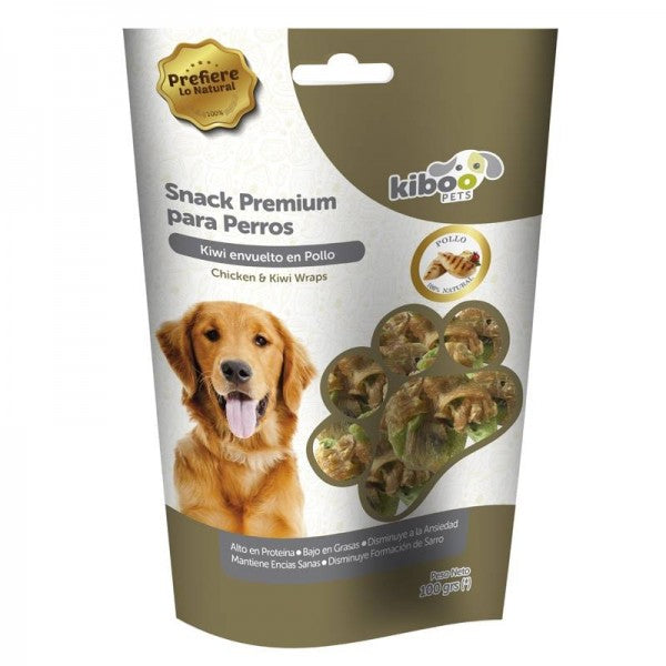 KIBOO PETS SNACK PREMIUM KIWI ENVUELTO EN POLLO