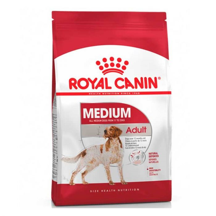 ROYAL CANIN DOG MEDIUM ADULT 12 kg.