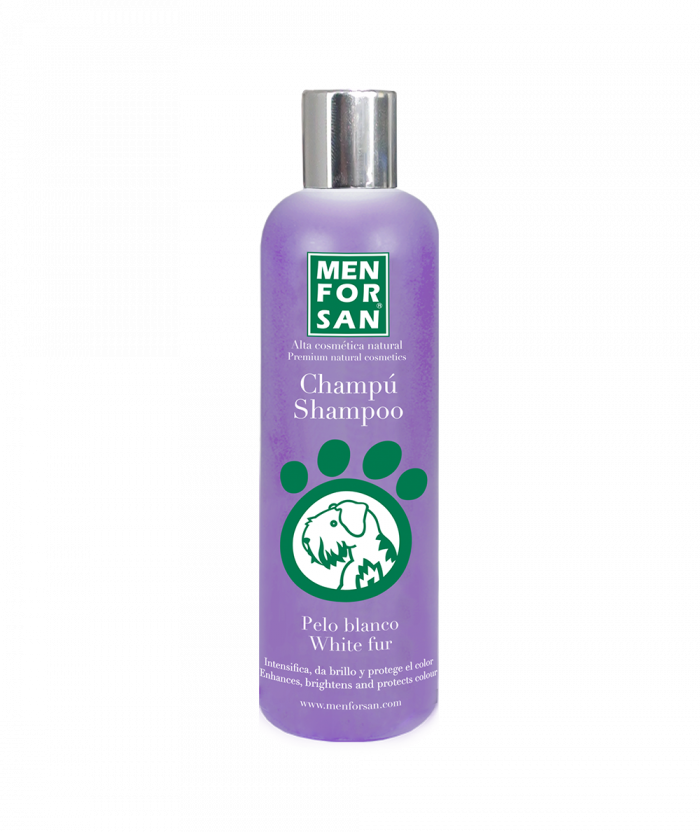 MENFORSAN SHAMPOO PARA PELO BLANCO PERROS 300 ml.