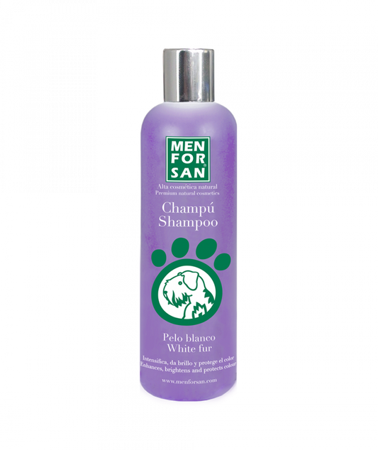 MENFORSAN SHAMPOO PARA PELO BLANCO PERROS 300 ml.