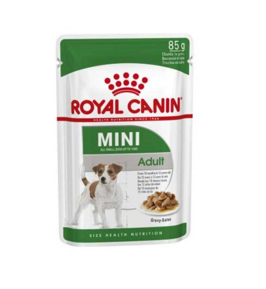 ROYAL CANIN DOG POUCH MINI ADULT 85 gr.