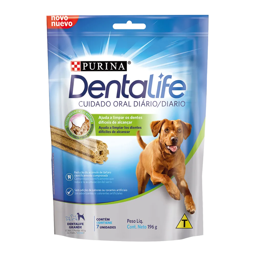 PURINA DENTALIFE SNACK PERROS GRANDES 196 gr.