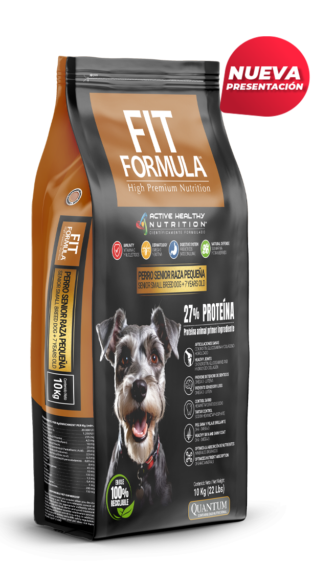 FIT FORMULA SENIOR RAZA PEQUEÑA 10 kg.