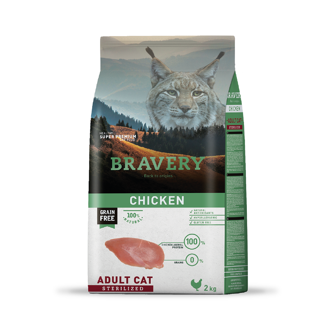 BRAVERY CHICKEN ADULT CAT STERILIZED