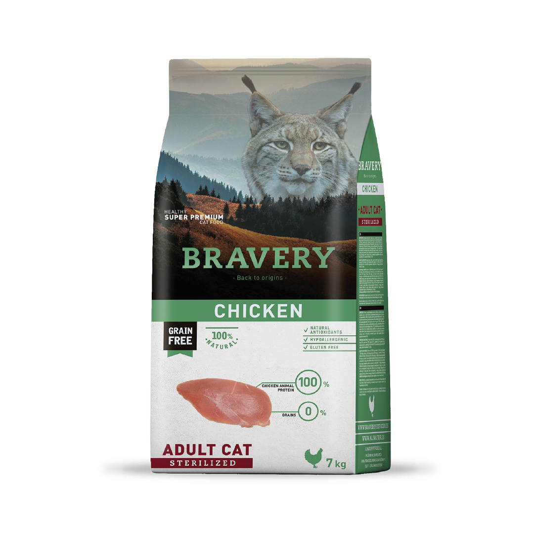 BRAVERY CHICKEN ADULT CAT STERILIZED