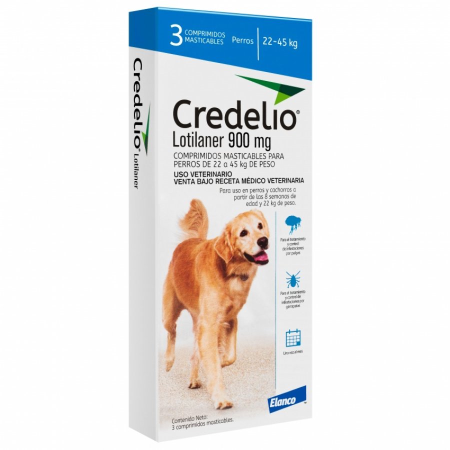 CREDELIO 22 A 45 kg. 3 COMPRIMIDOS