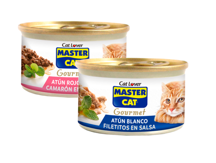 MASTER CAT LATA VARIEDADES 85 gr. 2 UNID.