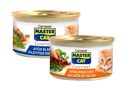 MASTER CAT LATA VARIEDADES 85 gr. 2 UNID.