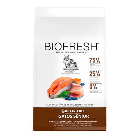 BIOFRESH SUPER PREMIUM GATOS SENIOR 1.5 kg.