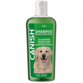 CANISH® EXTRACTO DE HIERBAS - Shampoo 390 ml.