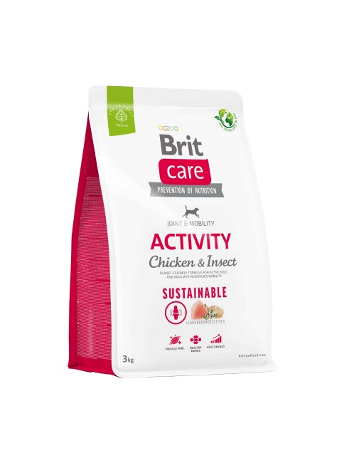 BRIT CARE DOG SUSTAINABLE ACTIVITY 3 kg.