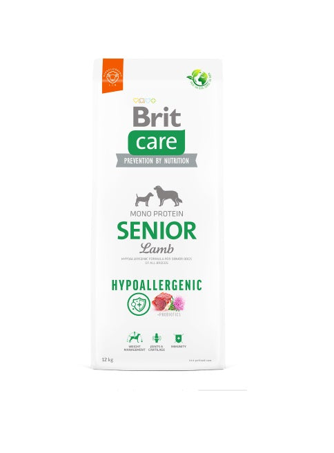 BRIT CARE DOG HYPOALLEGENIC SENIOR 12 kg.