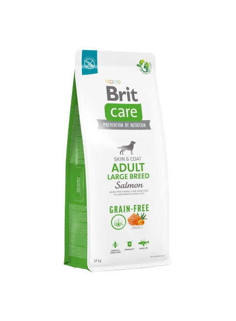 BRIT CARE DOG GRAIN FREE ADULT LARGE BREED 12 kg.