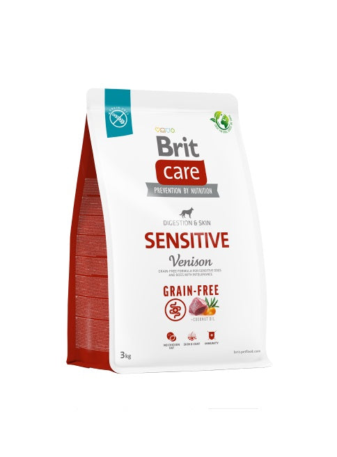 BRIT CARE DOG GRAIN FREE SENSITIVE 3 kg.