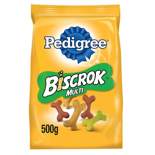 PEDIGREE SNACK BISCROK ADULTO MULTI 500 gr.