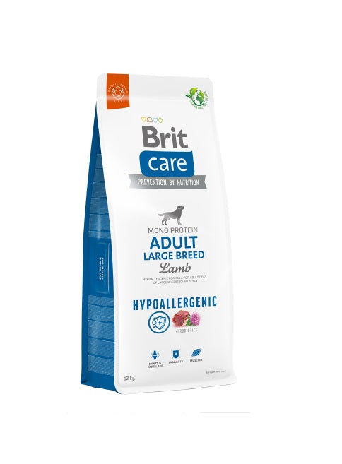 BRIT CARE DOG HYPOALLERGENIC ADULT LARGE BREED 12 kg.