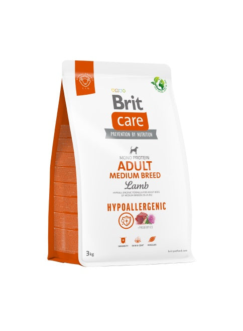 BRIT CARE DOG HYPOALLERGENIC ADULT MEDIUM BREED