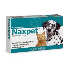 NAXPET® Comprimido Oral 10 mg.