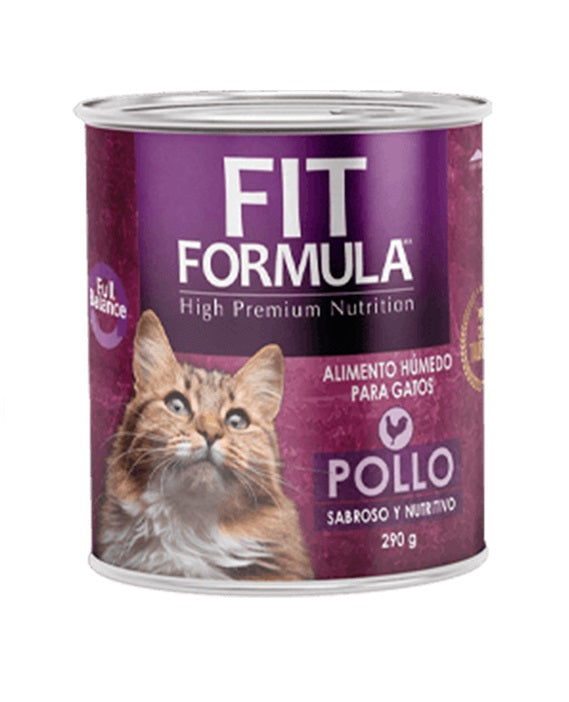 FIT FORMULA CAT LATA POLLO 290 gr.