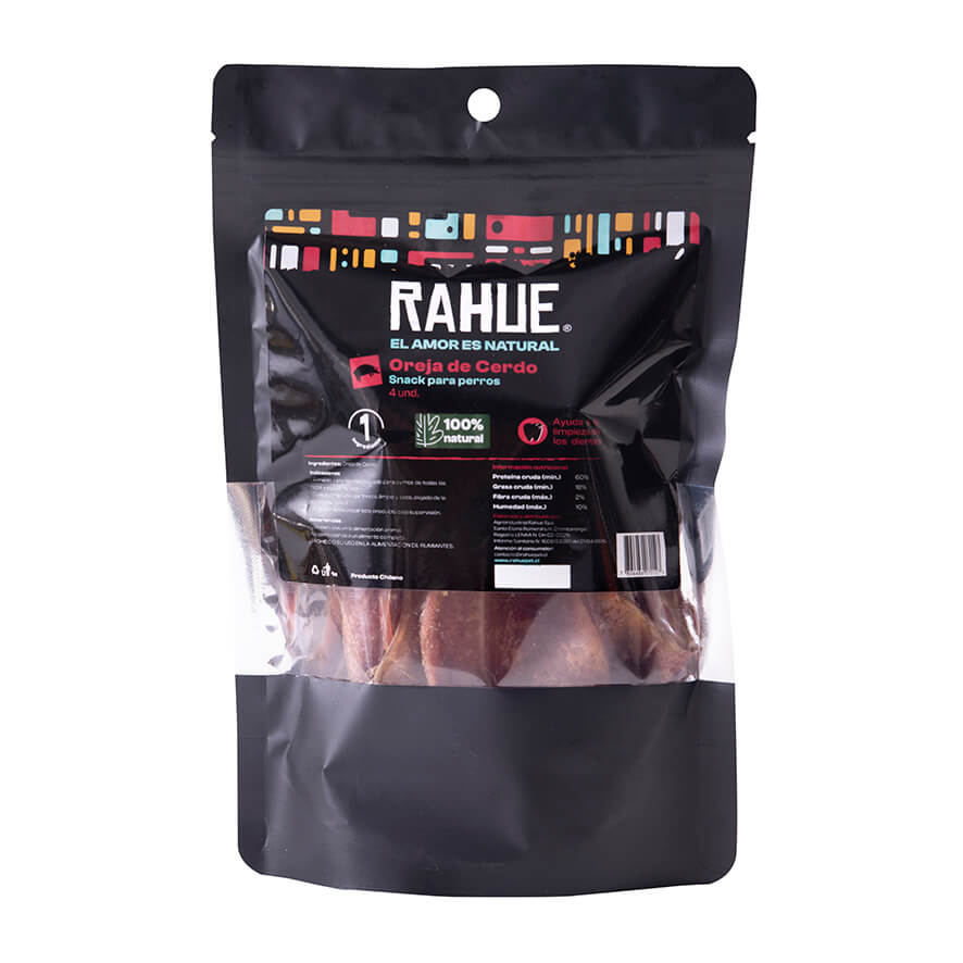 RAHUE OREJA DE CERDO 4 UNID.