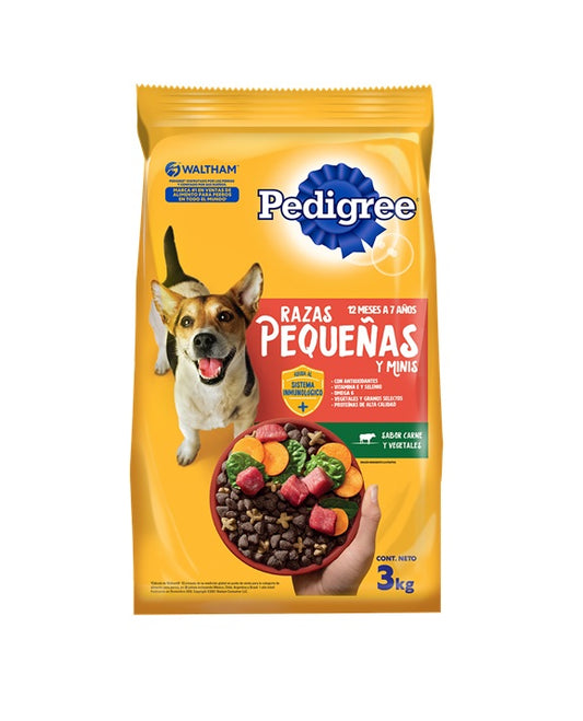 PEDIGREE ADULTO RAZAS PEQUEÑAS 21 kg.