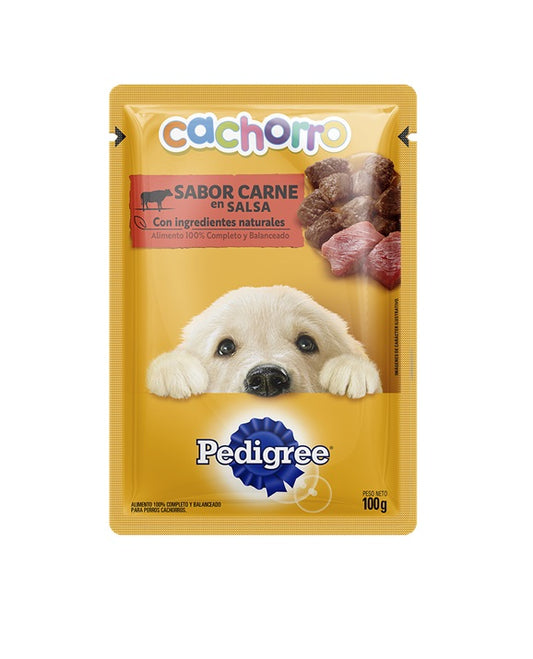 PEDIGREE POUCH CACHORROS CARNE 100 gr.