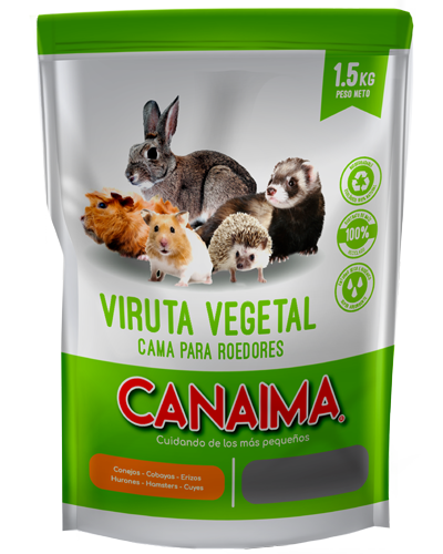 CANAIMA VIRUTA VEGETAL ROEDORES 1,5 kg.