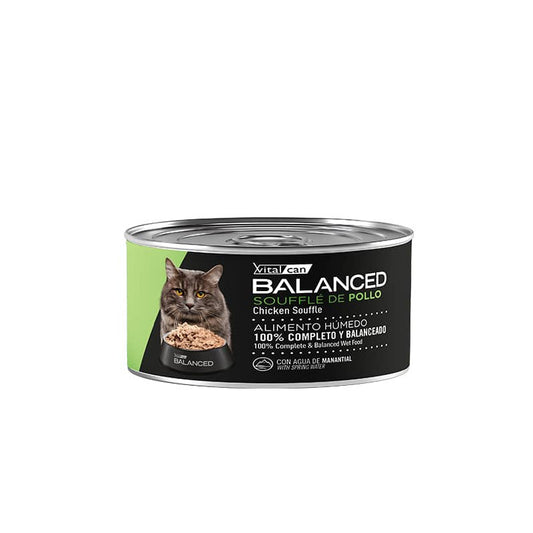 VITAL CAN BALANCED SOUFFLE LATA CASTRADO POLLO 85 gr.