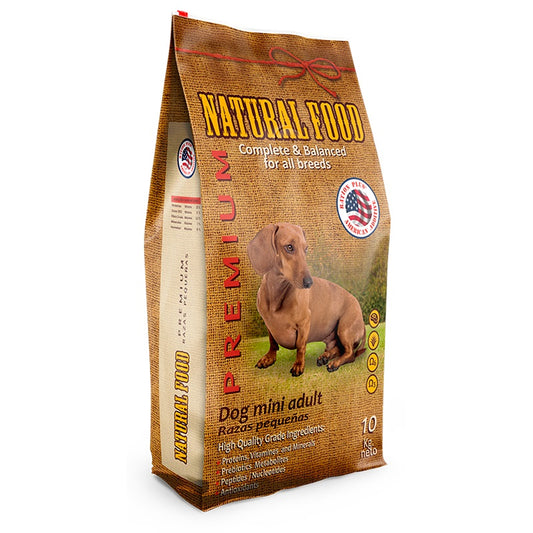 NATURAL FOOD PERROS ADULTOS RAZAS PEQUEÑAS 10 kg.