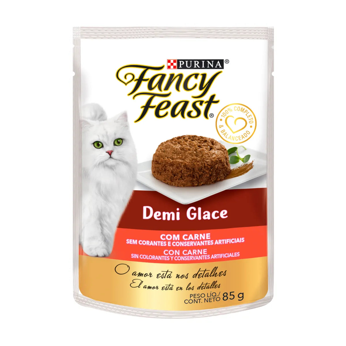 FANCY FEAST POUCHE DEMI GLACE CARNE 85 gr.