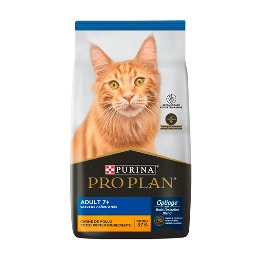 PRO PLAN CAT ADULT 7+ 3 kg.