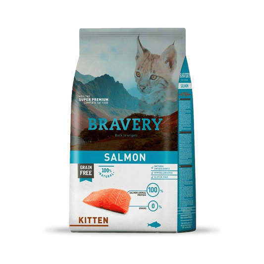 BRAVERY SALMON KITTEN 2 kg.