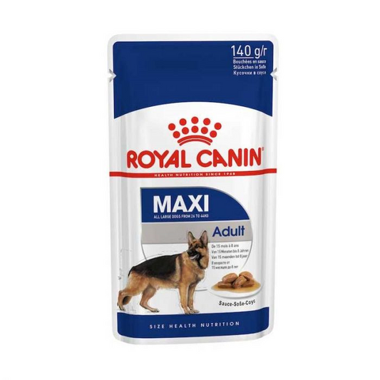 ROYAL CANIN DOG POUCH MAXI ADULT 140 gr.