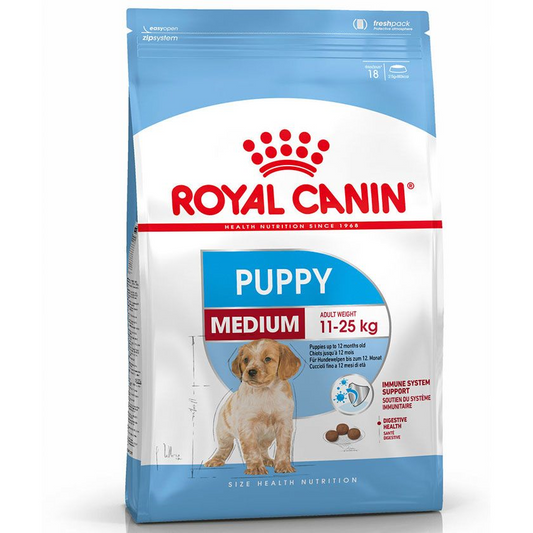 ROYAL CANIN DOG MEDIUM PUPPY 15 kg.