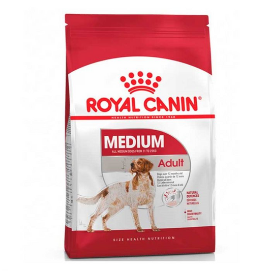 ROYAL CANIN DOG MEDIUM ADULT 15 kg.