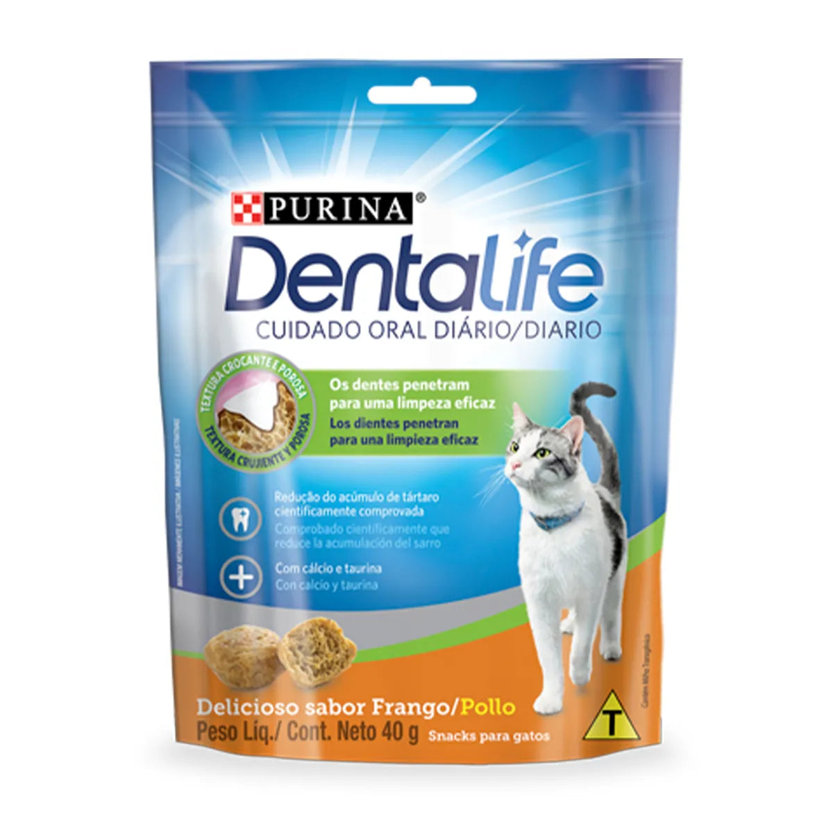 PURINA DENTALIFE SNACK GATOS POLLO 40 gr.